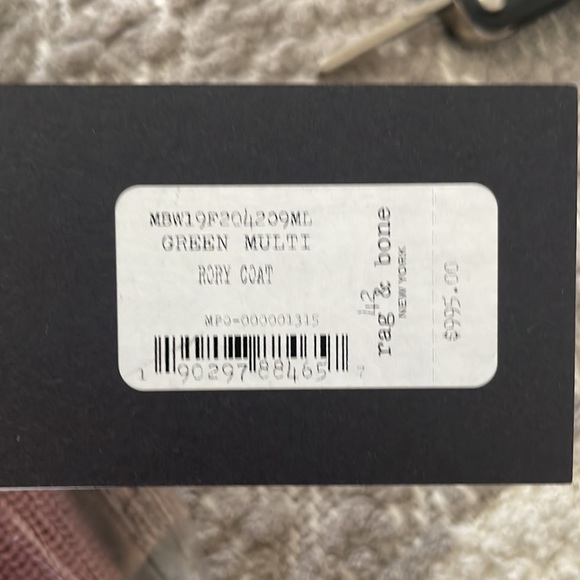 rag/bone Rory Wool topcoat - Picture 7 of 7